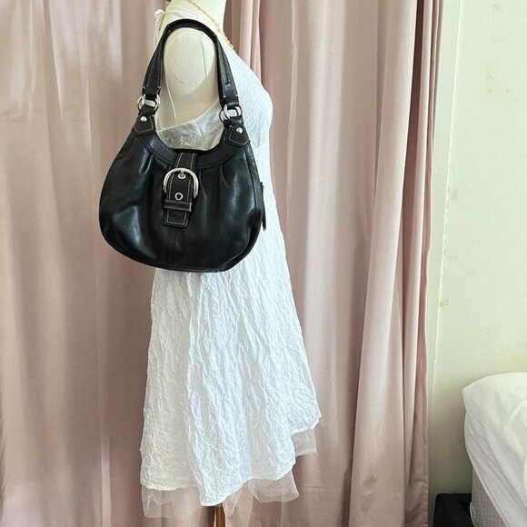 Vintage Laura White Lace Halter Backless Dress - Picture 2 of 6